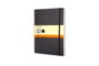 Moleskine Cuaderno Clásico Tapa Blanda Negro XL Rayado 19x25cm