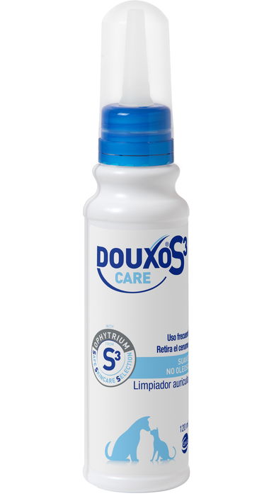 DOUXO Limpiador Otico 120ml Perros Gatos Oidos Sensibles Cera