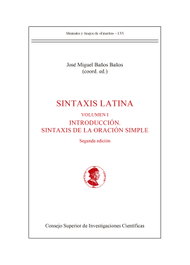 CSIC, Sintaxis latina - AA.VV.