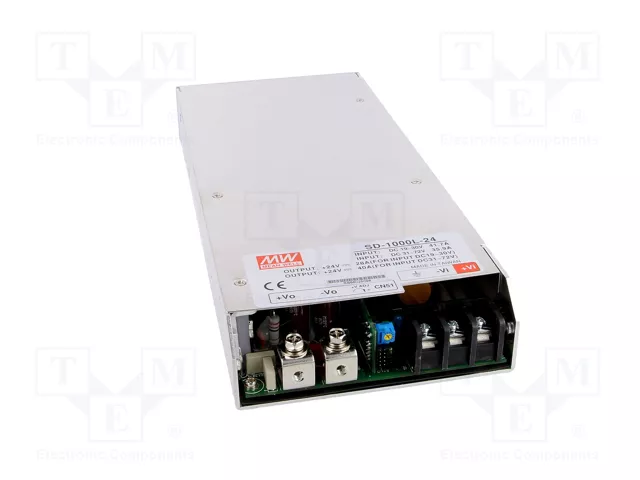 MEAN WELL SD-1000L-24 Convertidor DC/DC 960W 24VDC 40A MEAN WELL SD-1000L-24 Convertidor DC/DC 960W 24VDC 40A