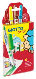 Rotulador Fibra Giotto Bebe Super De 6
