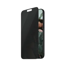 PanzerGlass Protector de Pantalla SAFE. Privacy con Filtro para iPhone 16 Pro Ultra-Wide Fit, Vidrio Templado, Aplicación en Seco, 1 Unidad