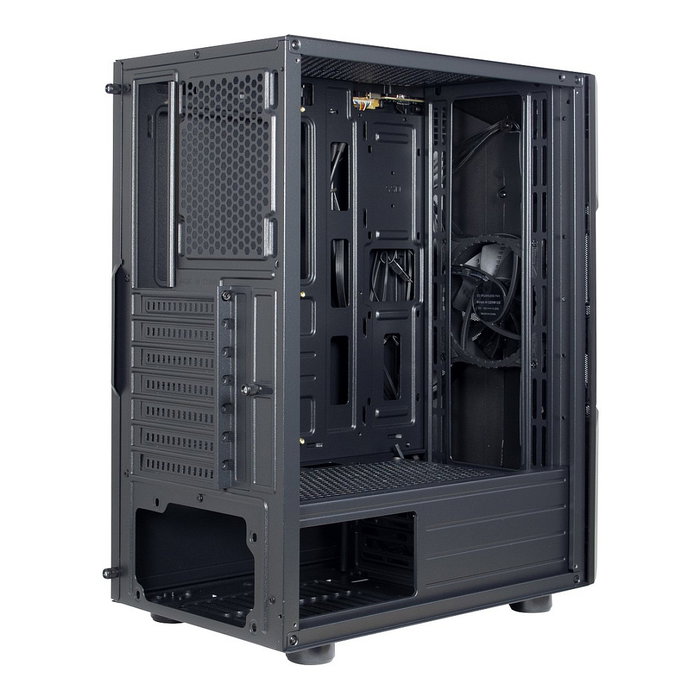 Inter-Tech IT-3306 Cavy Gaming-Gehäuse con ventilador ARGB de 120mm