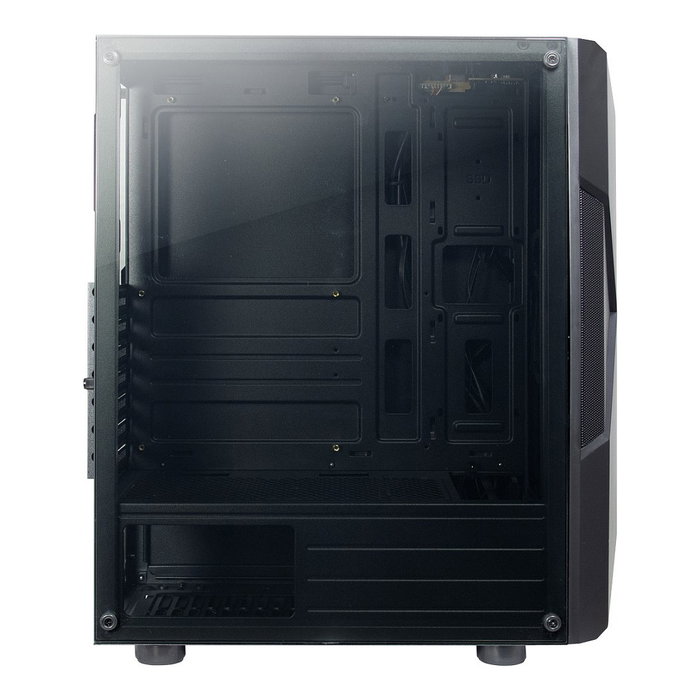 Inter-Tech IT-3306 Cavy Gaming-Gehäuse con ventilador ARGB de 120mm