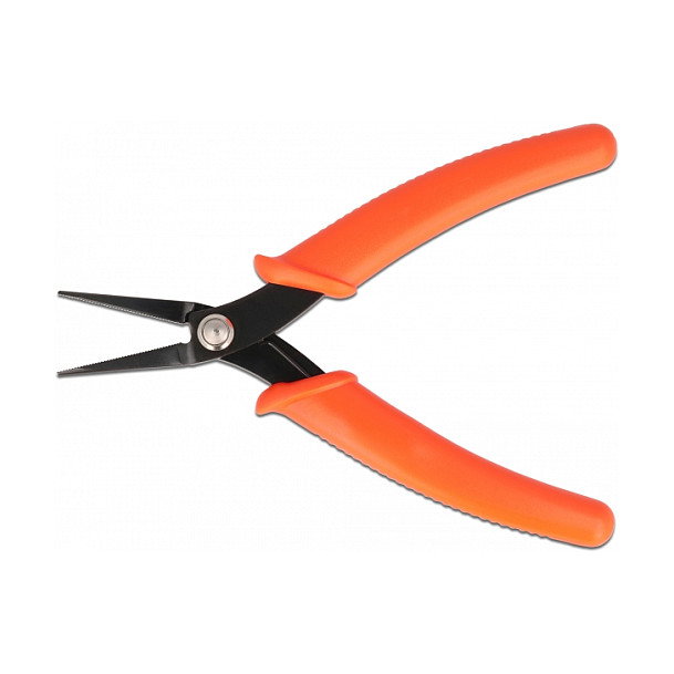 DeLOCK Alicate de punta larga naranja 14,2 cm