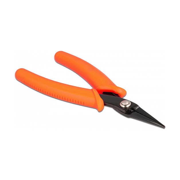 DeLOCK Alicate de punta larga naranja 14,2 cm