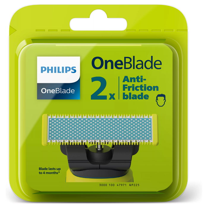 Philips Cuchillas de Repuesto OneBlade QP225/50, Pack de 2 Philips Cuchillas de Repuesto OneBlade QP225/50, Pack de 2