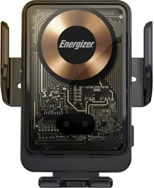 Cargador inalámbrico energizer eca008 smartphone negro usb auto
