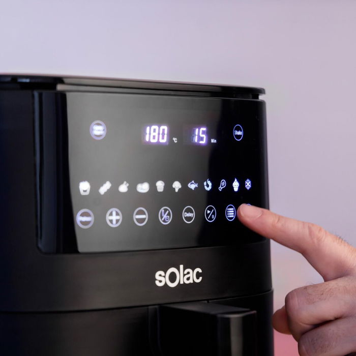 Freidora de Aire Solac FA1521 Negro 1650 W 7 L