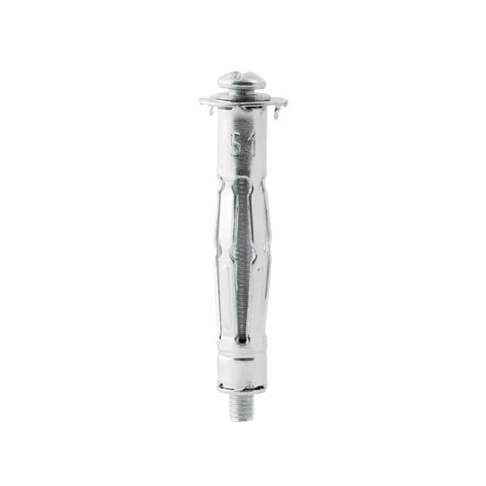Rapid Taco de expansión metálico ø11 x 52 con tornillo M5 x 63, 10 uds