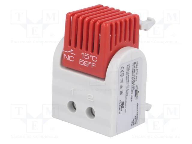 STEGO Termostato NC 15°C/5°C 5A 250VAC STEGO Termostato NC 15°C/5°C 5A 250VAC