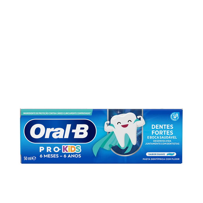 Oral-B PRO KIDS 0-6 AÑOS Pasta Dentífrica Menta Burbujeante 50 ml Oral-B PRO KIDS 0-6 AÑOS Pasta Dentífrica Menta Burbujeante 50 ml