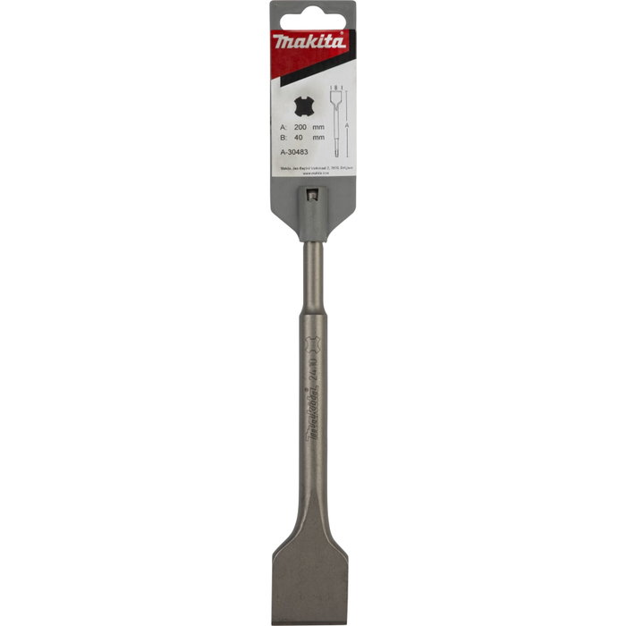 Makita Cincel Plano de 40x200 mm para SDS-PLUS Makita Cincel Plano de 40x200 mm para SDS-PLUS