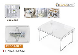 Confortime Estante Plegable 31 cm x 22 cm (12 Unidades)