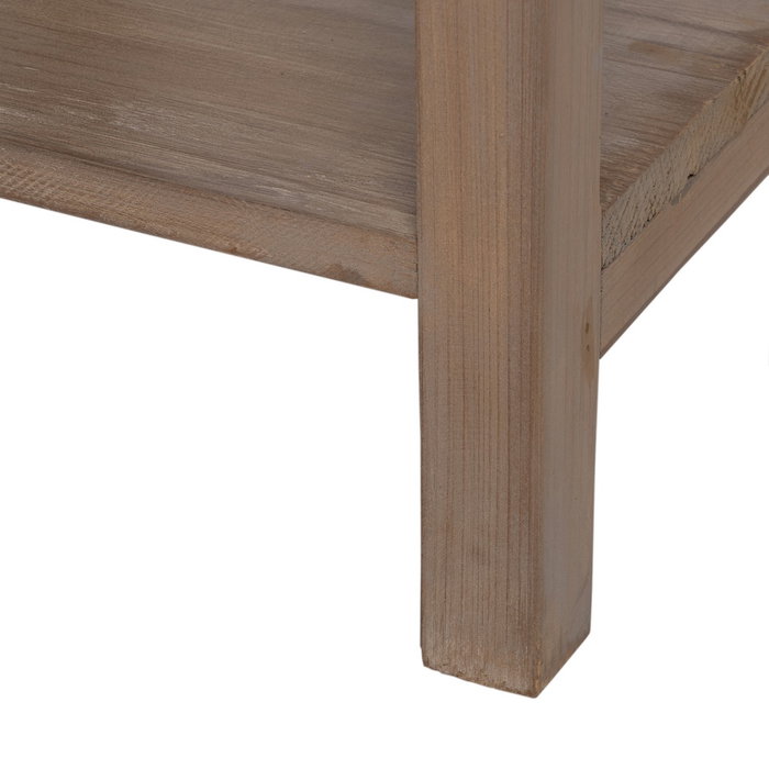 Consola Natural Madera de Pino Entrada 210 X 38 X 90 cm Consola Natural Madera de Pino Entrada 210 X 38 X 90 cm