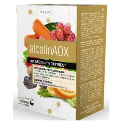 DIETMED Alcalinaox 30 Cap. Antioxidante y Alcalinizante con Zinc y Vitamina E, Protege Células y Equilibrio Ácido-Base DIETMED Alcalinaox 30 Cap. Antioxidante y Alcalinizante con Zinc y Vitamina E, Protege Células y Equilibrio Ácido-Base