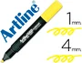 Artline Rotulador Fluorescente EK-660 Amarillo Punta Biselada Trazo 1-5 mm