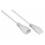 Kabelmeister Extensión de alimentación C14 a C13, 3m, blanco