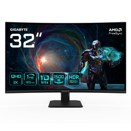 Gigabyte GS32QCA Monitor Gaming Curvo 31.5 QHD 180Hz 1ms VA