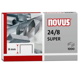 Novus Grapas Galvanizadas 24/8