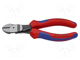 KNIPEX Alicates de corte diagonal de alta palanca 160 mm