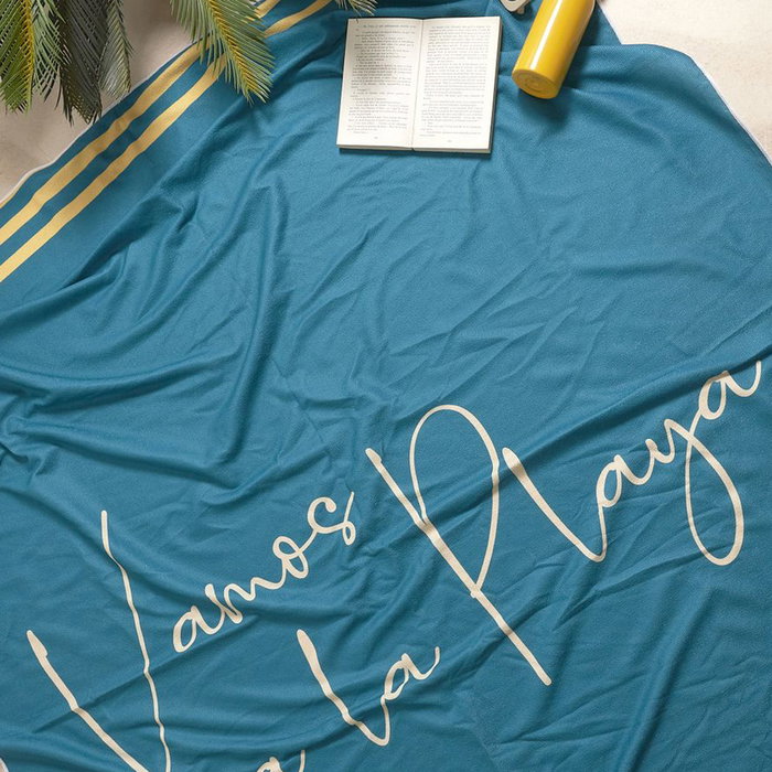 Jet Lag Toalla Playa Doble 170x140 cm Modelos Surtidos Margaritas Turquesa