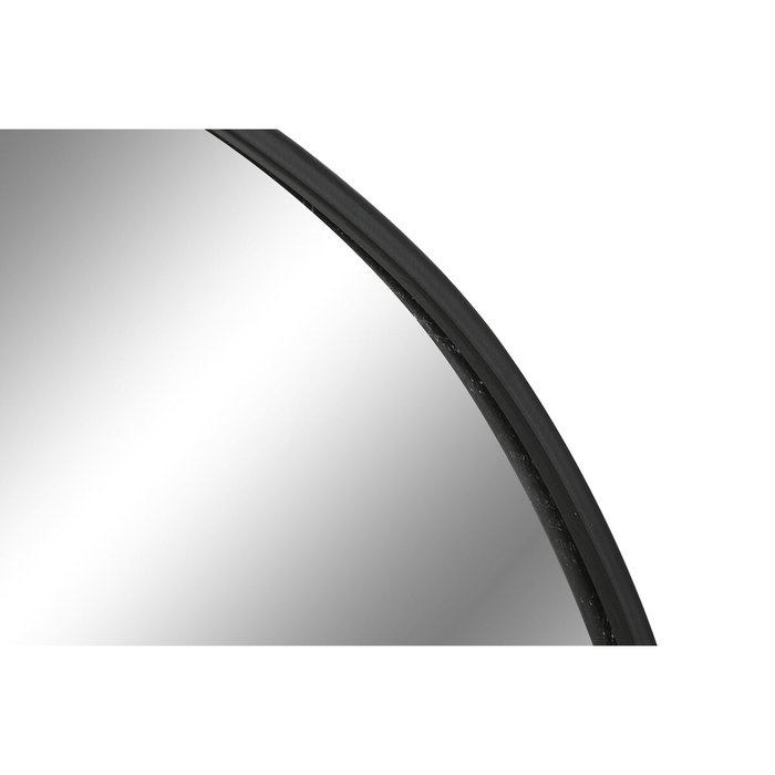 DKD Home Decor Espejo Moderno Negro Metal y Espejo 2.5 x 78 x 60 cm
