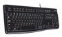 Logitech K120 Teclado USB Cableado - Duradero y Resistente para Uso Escolar