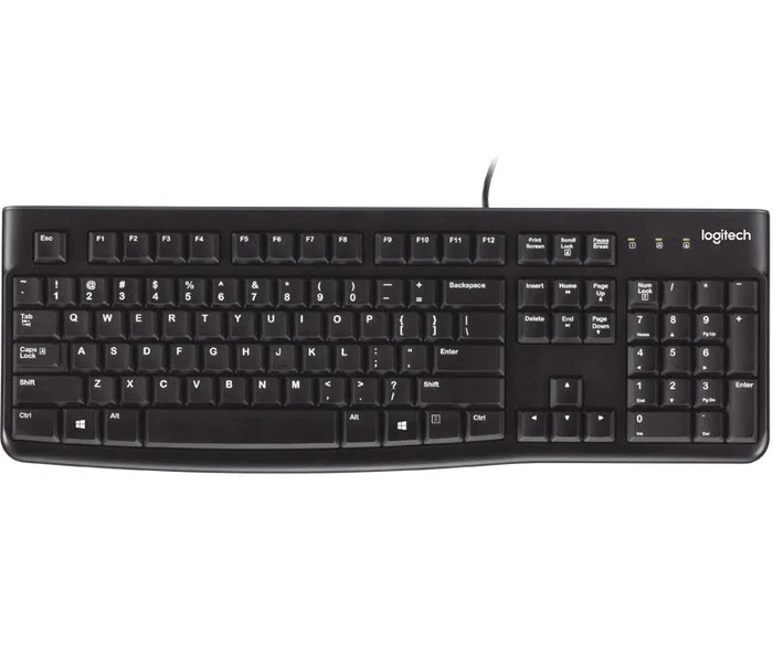 Logitech K120 Teclado USB Cableado Negro Logitech K120 Teclado USB Cableado Negro
