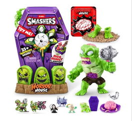 Zuru Figura Smashers Horror House Coleccionables Luces y Sonidos con Sorpresas 35x20 cm - Modelos Surtidos