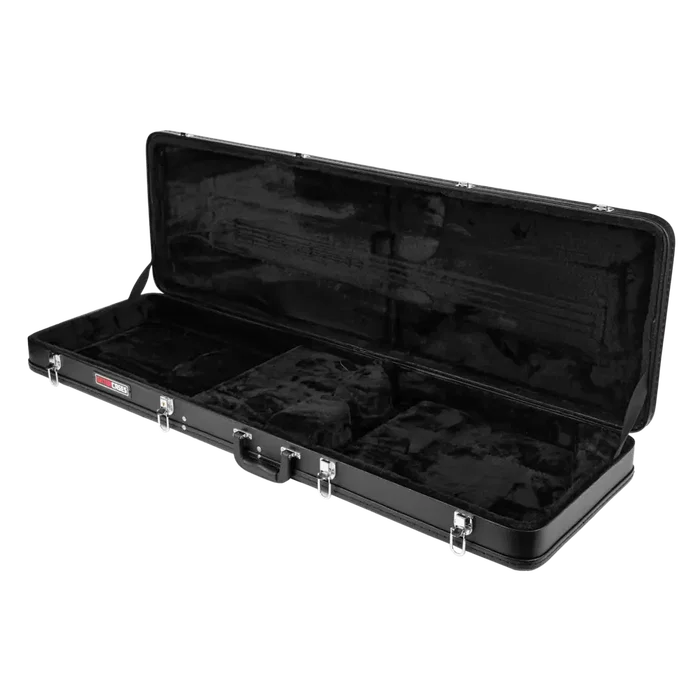 Gator Estuche de madera para bajo tipo Thunderbird - Negro Gator Estuche de madera para bajo tipo Thunderbird - Negro