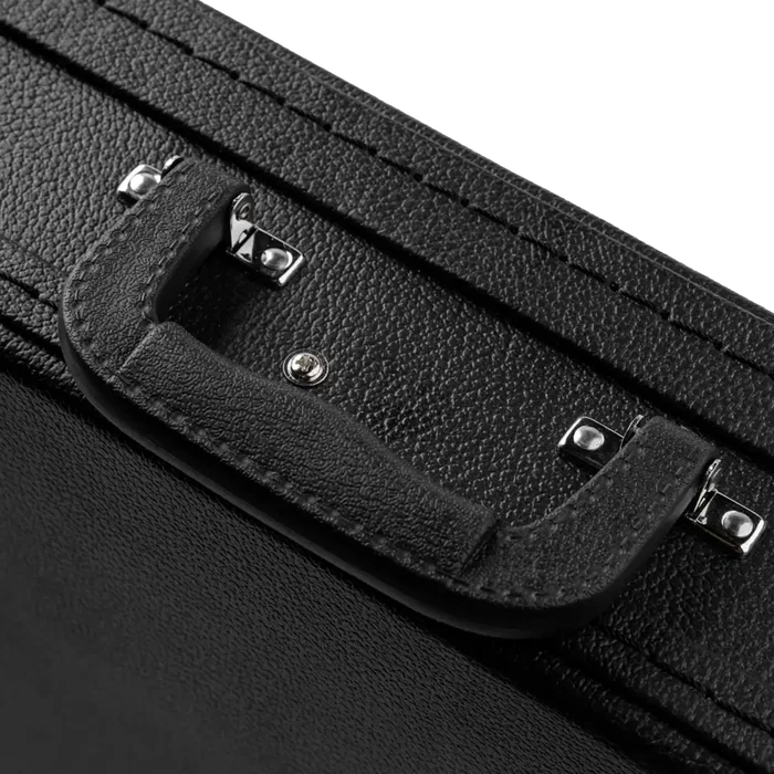 Gator Estuche de madera para bajo tipo Thunderbird - Negro Gator Estuche de madera para bajo tipo Thunderbird - Negro