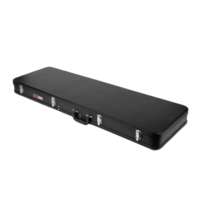 Gator Estuche de madera para bajo tipo Thunderbird - Negro Gator Estuche de madera para bajo tipo Thunderbird - Negro