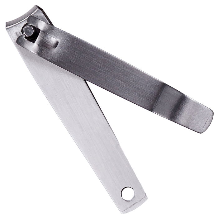 Cosmetic Club Barber Shop Cortauñas Acero Inoxidable para Uñas Gruesas, Corte Preciso 8x1,5 cm