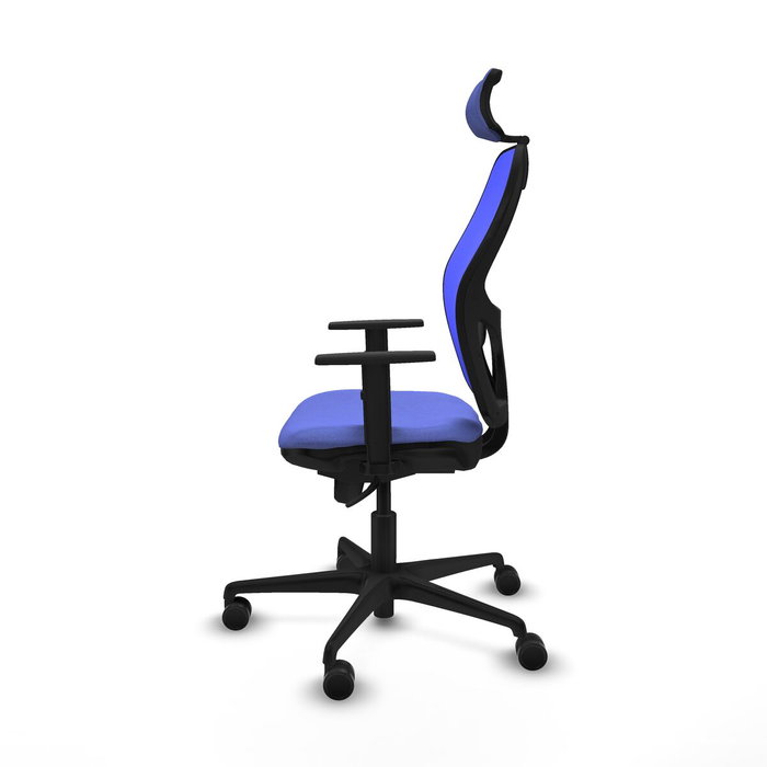PIQUERAS Y CRESPO Silla de oficina Jorquera con mecanismo Sincro, Azul