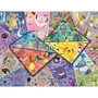 Nathan Puzzle 2000 piezas Los 16 tipos de Pokémon 4005556873142 Edades 14 y más