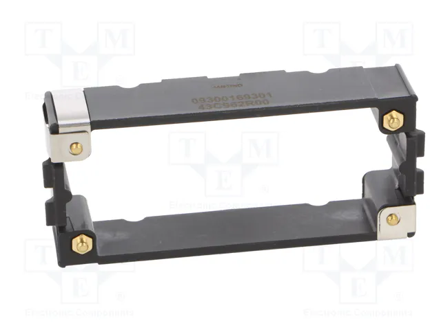 HARTING Marco para insertos de contacto Han® B, Rear Fit, tamaño 16B