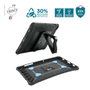 Mobilis Protech Funda con Correa de Mano 360 y Soporte para Galaxy Tab A9+