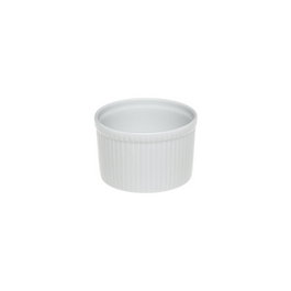 Pillivuyt Resista Molde para Soufflé Individual de Porcelana Blanca, 10 cm de Diámetro (Set de 12)