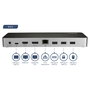 StarTech Dock USB C para 2 Monitores 4K 30Hz con HDMI y DisplayPort - Hub con PD 60W, 4x USB-A 3.0, Ethernet Gb, Audio, Compatible Thunderbolt 3