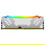 Kingston FURY Renegade RGB White 32GB 6400MT/s DDR5 CL32 DIMM Módulo de Memoria RAM con Intel XMP 3.0