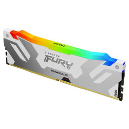 Kingston FURY Renegade RGB White 32GB 6400MT/s DDR5 CL32 DIMM Módulo de Memoria RAM con Intel XMP 3.0