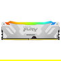 Kingston FURY Renegade RGB White 32GB 6400MT/s DDR5 CL32 DIMM Módulo de Memoria RAM con Intel XMP 3.0