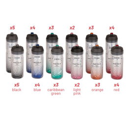 Zefal Kit 42 Bidones Arctica 55 Incluye Expositor - Varios Colores y Tamaños