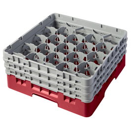 CAMBRO Cesta de lavado 20 comp. 3 alturas - Arándano