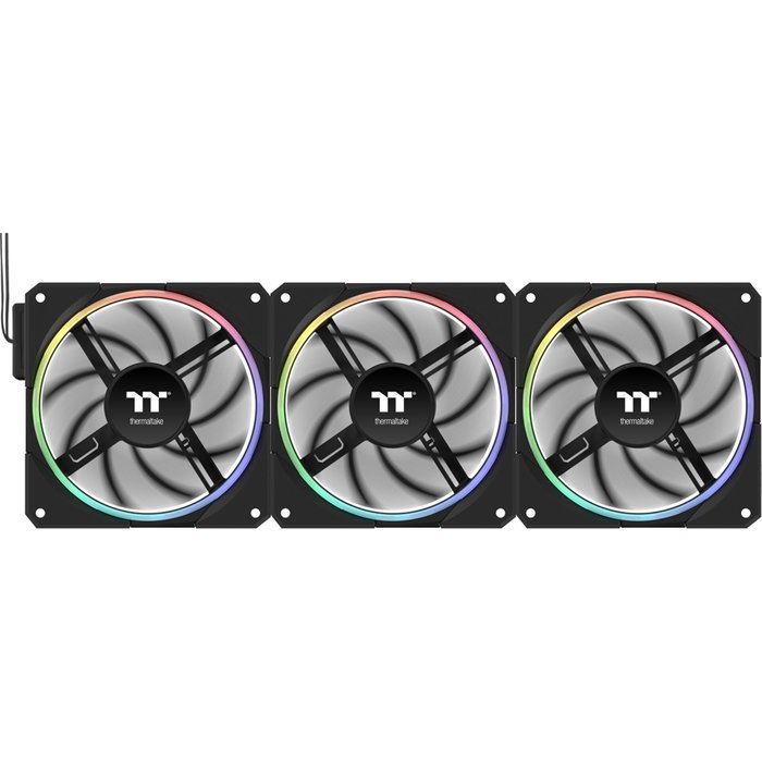 Thermaltake TS120 EX RGB 3Pack Fan Black Thermaltake TS120 EX RGB 3Pack Fan Black