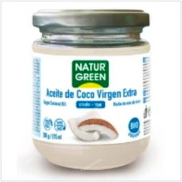 NATURGREEN Aceite Virgen De Coco 1ª Presión Frío 200Gr. Bio