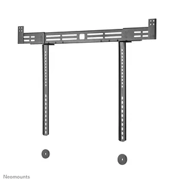 Neomounts AWL29-750BL1 Soporte Universal para Barra de Sonido/TV, Ajustable en Profundidad (0-4.2 cm) y Altura, Capacidad 10 kg, Color Negro