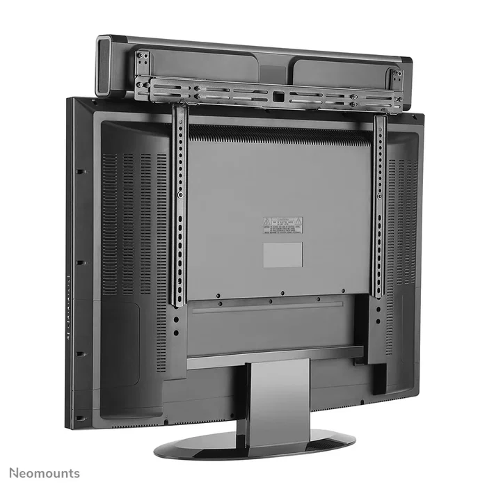 Neomounts AWL29-750BL1 Soporte Universal para Barra de Sonido/TV, Ajustable en Profundidad (0-4.2 cm) y Altura, Capacidad 10 kg, Color Negro Neomounts AWL29-750BL1 Soporte Universal para Barra de Sonido/TV, Ajustable en Profundidad (0-4.2 cm) y Altura, Capacidad 10 kg, Color Negro