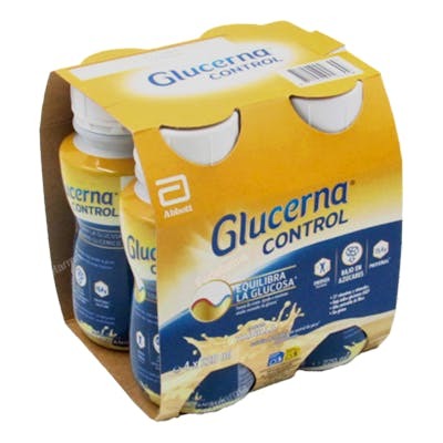 Glucerna Control Vainilla Pack 4X220 Ml